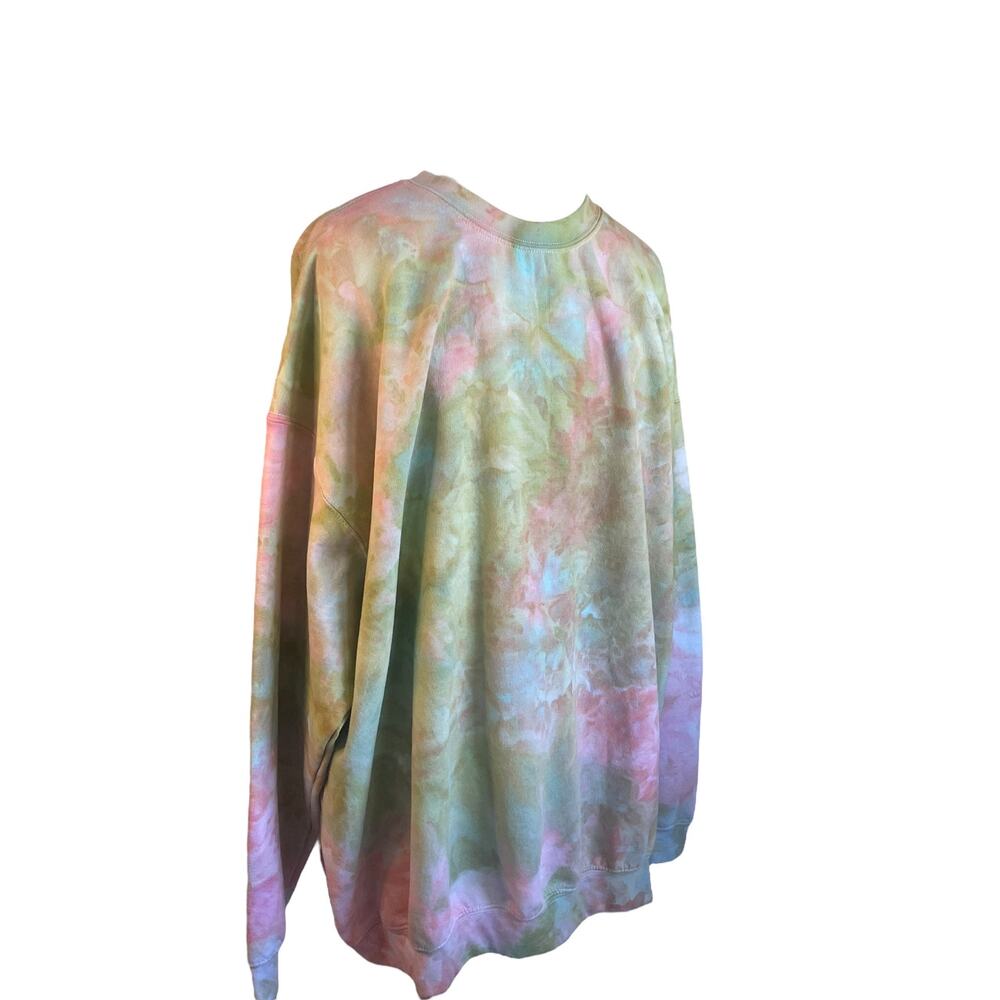 Custom Tie Dye Crewneck Sweatshirt